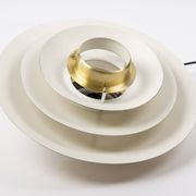 Danish vintage Verona pendant lamp by Kurt Wiborg, Jeka, 1980s