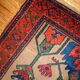 Handmade antique Persian Kurdish rug 122cm x 183cm 1900s