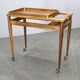 Mid Century Walnut Serving Cart, Czechoslovakia, 1970s