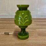 Large glass lamp Scandinavian design 1950.