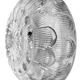 Vintage Glass Wall or Ceiling Light, 1970s
