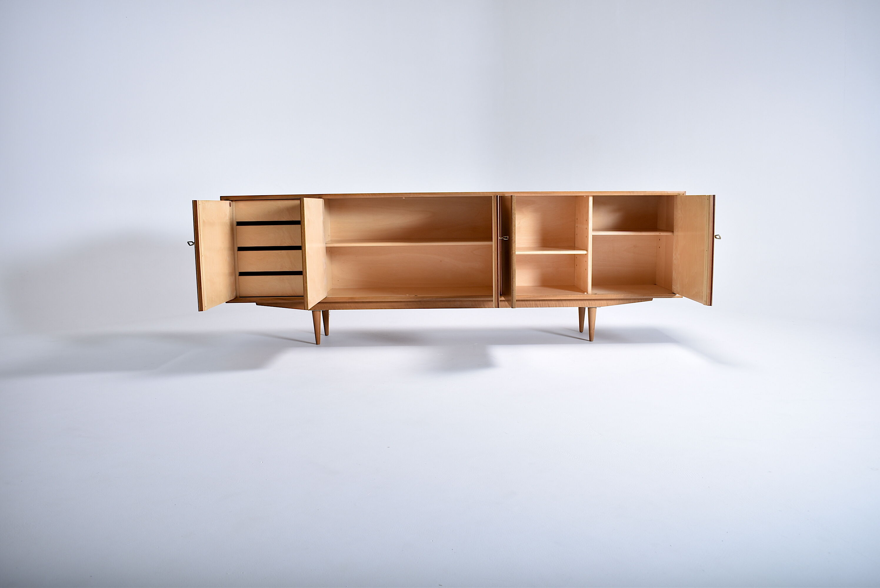 Swiss walnut sideboard , 1960
