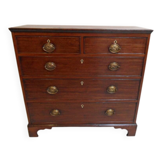 Antique oak chest of drawers