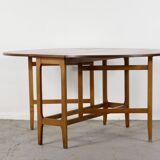 Table à abattants en teck du milieu du siècle. Style vintage moderne/rétro/danois.