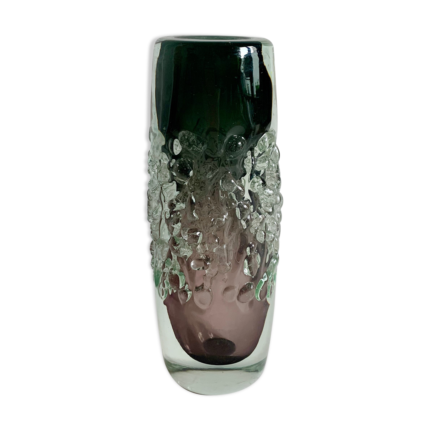 Sculptural  Glass Vase, 1970s