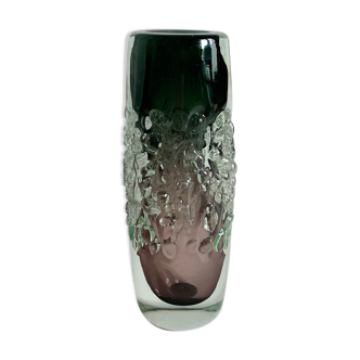 Sculptural  Glass Vase, 1970s