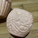 Pair of pot covers in saint clément ceramic