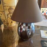 Brassware lamp signed Gerfaux