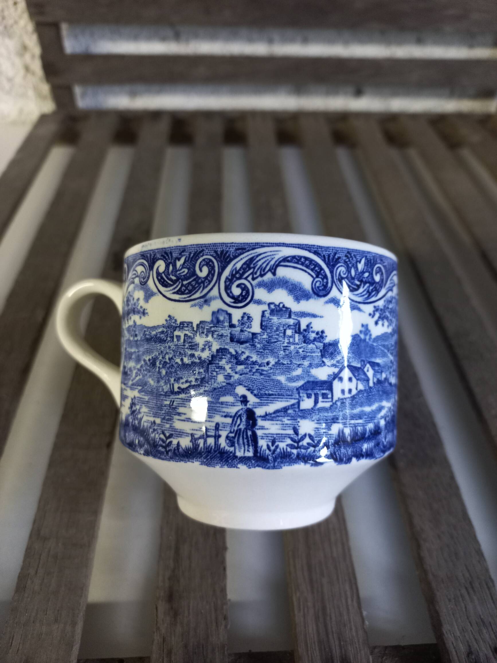 Broadhurst Staffordshire cup and saucer