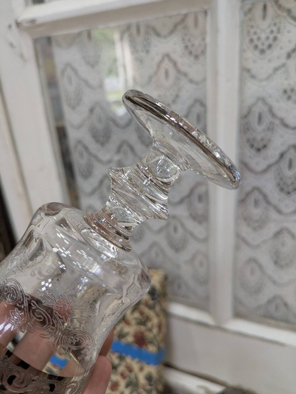 Murano stemmed glasses