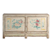Antique buffet painted in pine wood – China, circa 1930