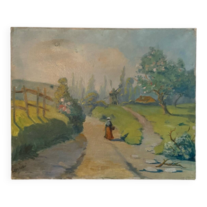 Paysage école de paris