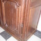 Old wardrobe of manor or castle XIXth in oak