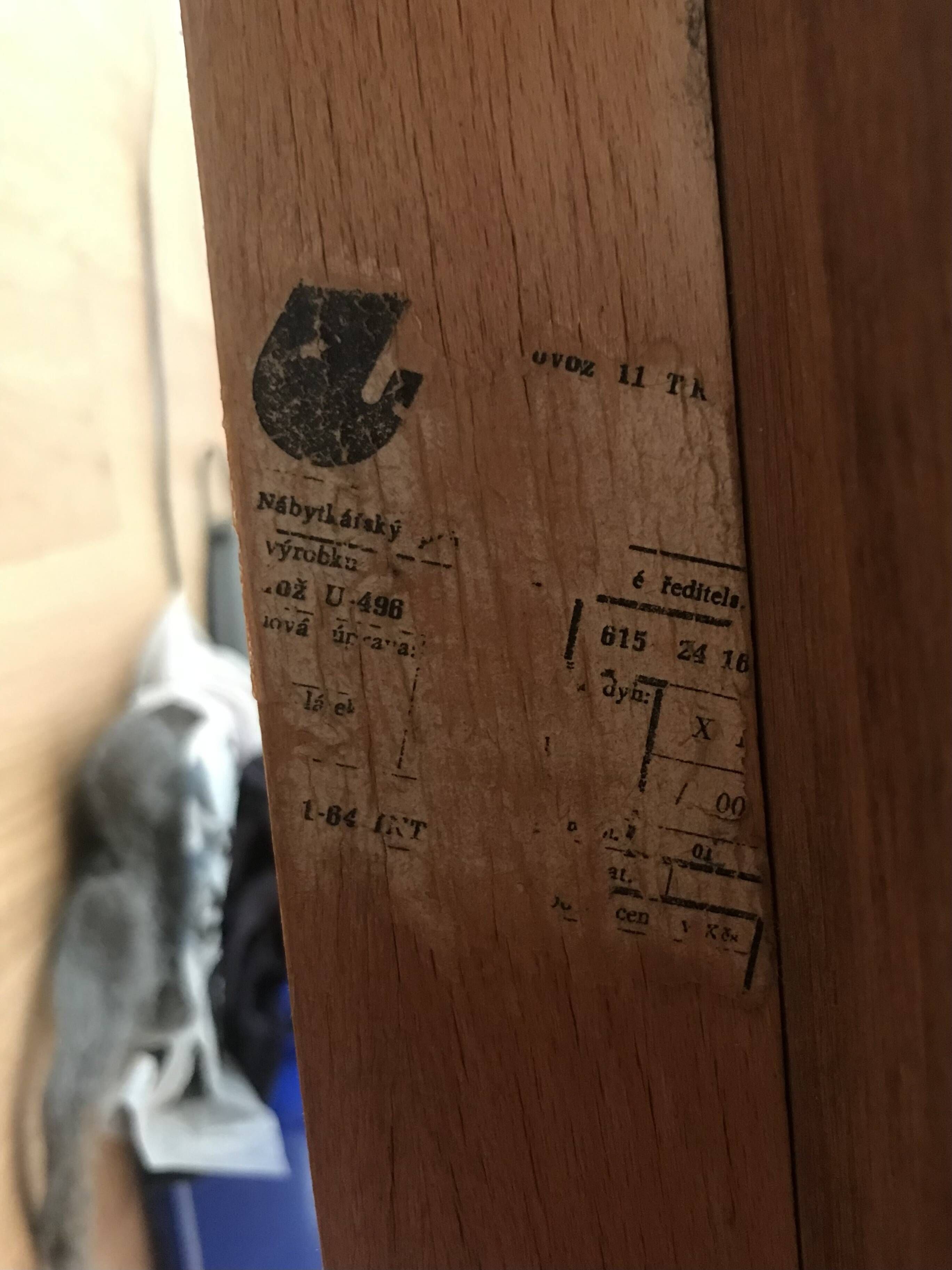 Wooden chest of drawers/sideboard by Jiří Jiroutek for Interier Praha