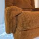 Velvet armchair