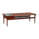 Table basse scandinave Samcom en teck – années 60