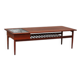 Samcom Scandinavian teak coffee table – 1960s