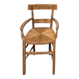 Vintage 60s bridge armchair - country chic style