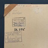 Black and white photo entitled Boules de Guy by Robert Laporte 20th century