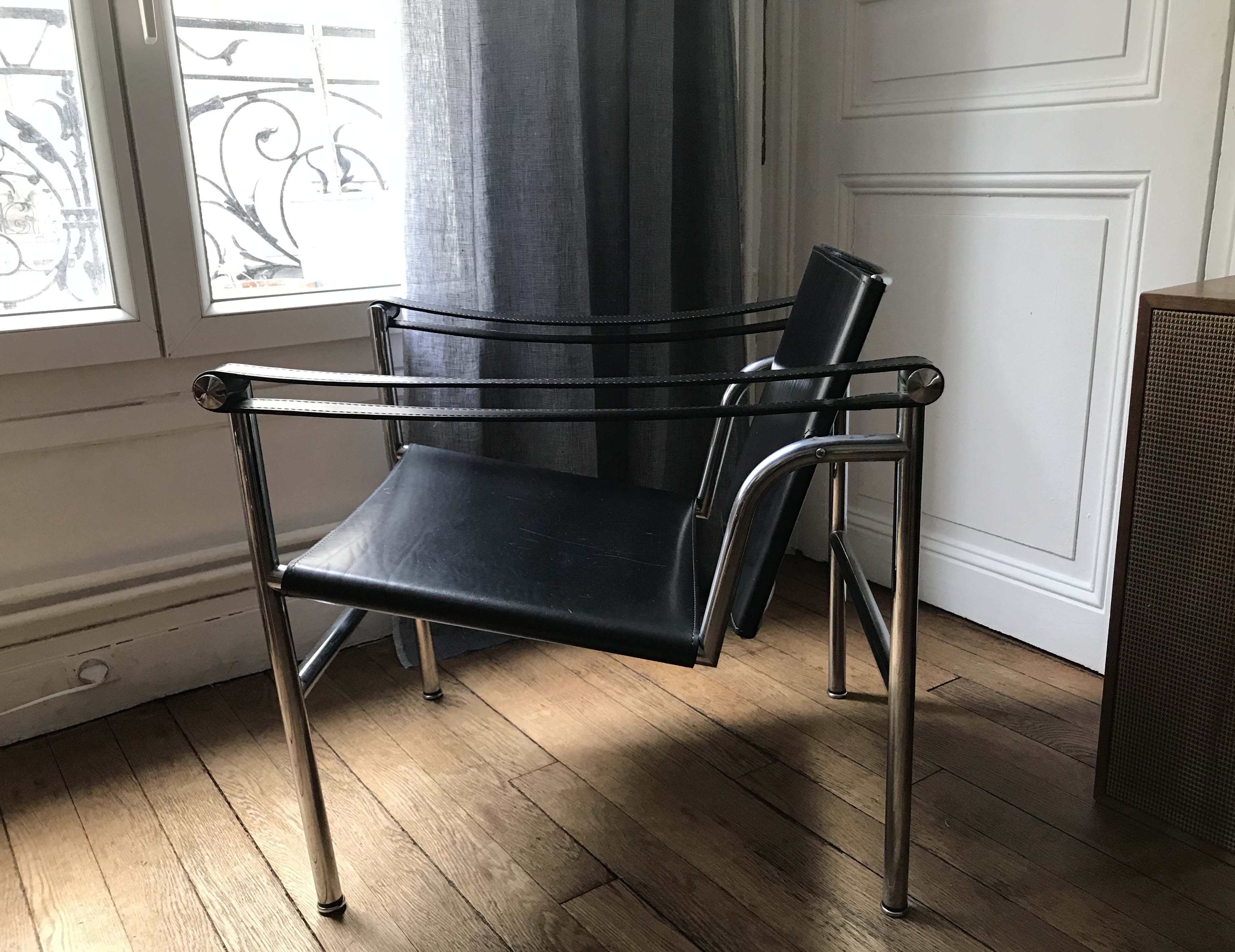 Chaise LC1 par Le Corbusier