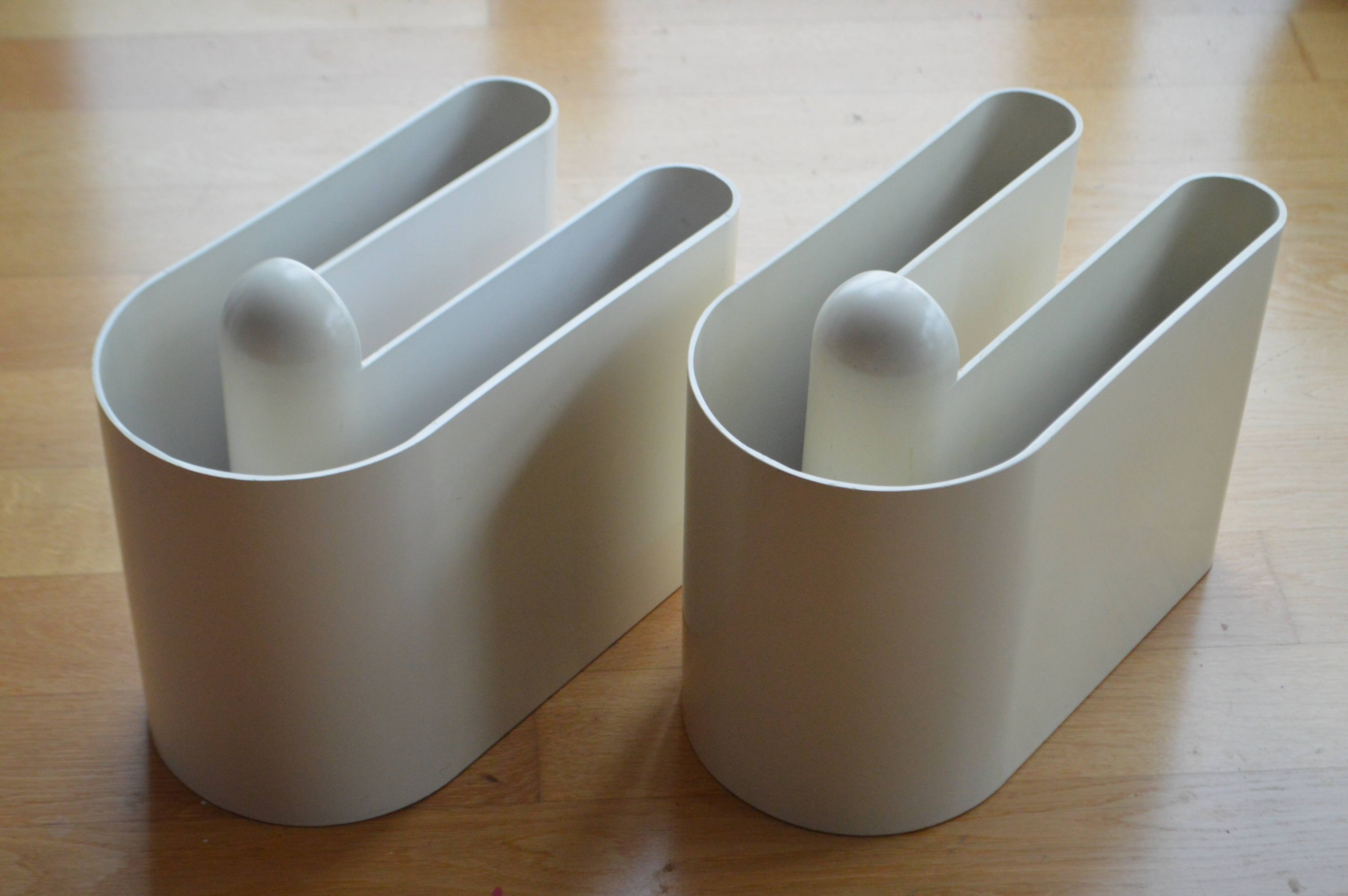 Vintage Magazine rack 1960 Rodolfo Bonetto space age made in Italy design