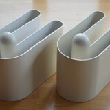 Vintage Magazine rack 1960 Rodolfo Bonetto space age made in Italy design