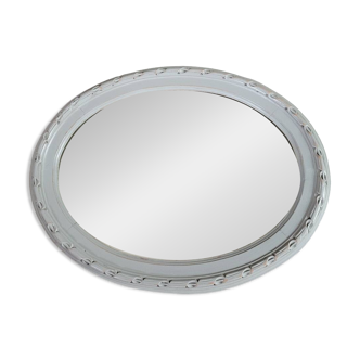 Old wooden mirror