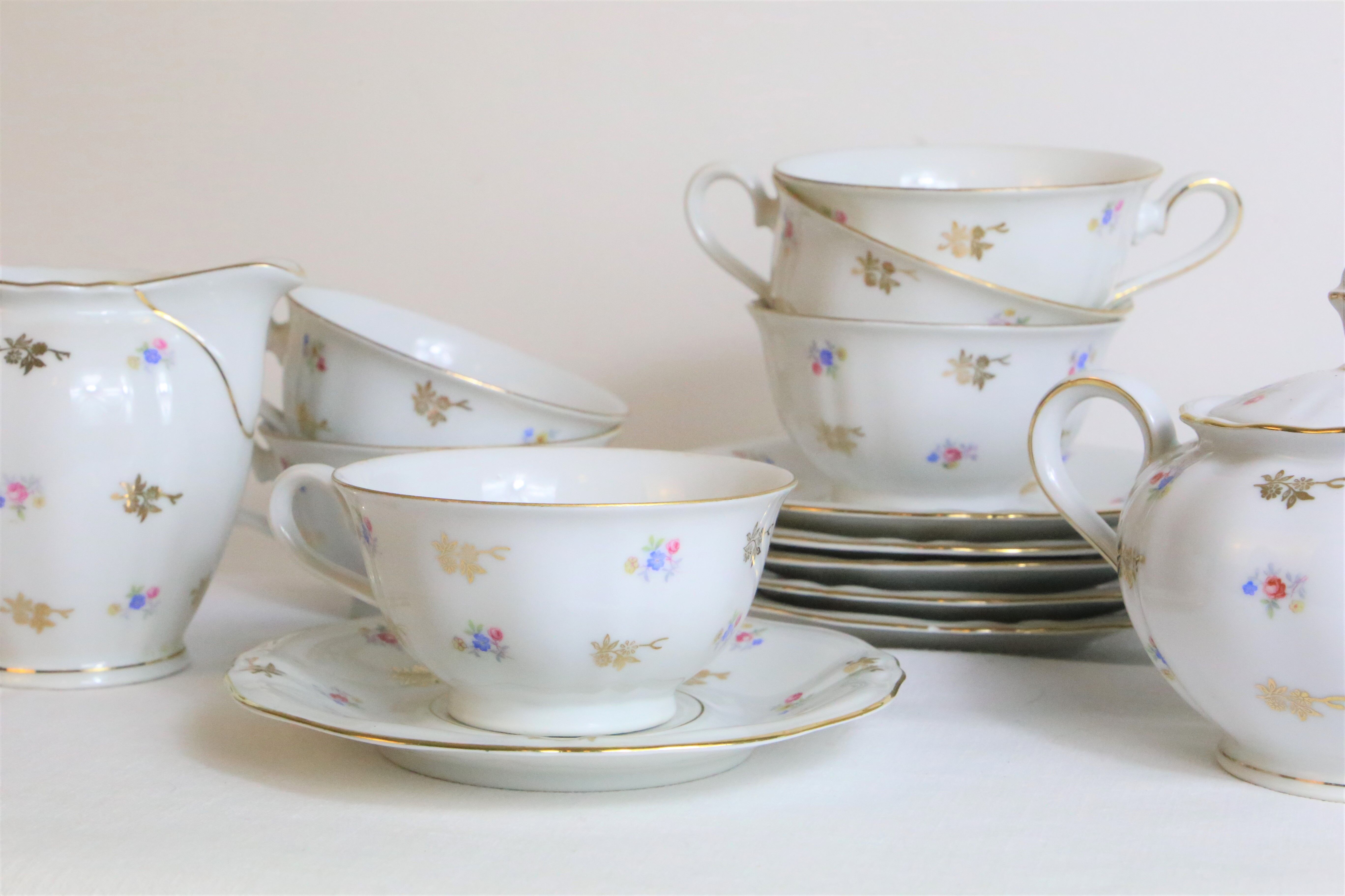 Porcelain coffee service, Bavaria