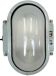 Industrial Cast Aluminium Wall Light with Milk Glass from Elektrosvit, 1970s