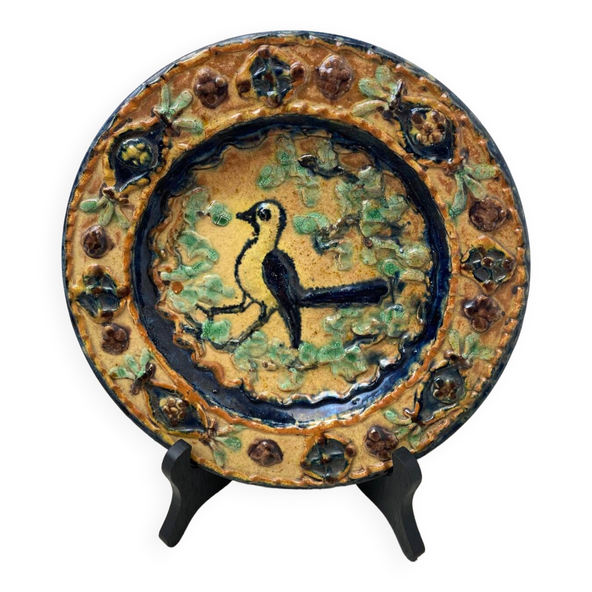 Old Troita Popa Savu ceramic plate