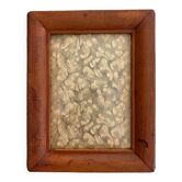 Antique leather frame
