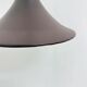 Hala Zeist Trumpet brown minimalist floor lamp, 1970s Dutch design