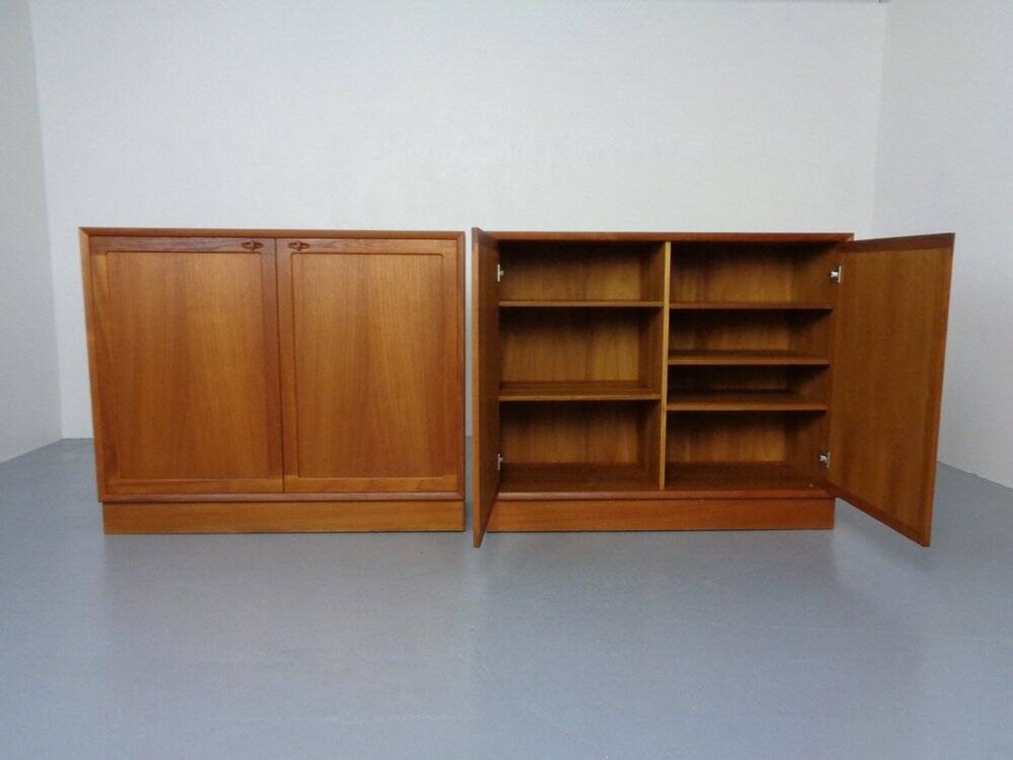 Large Teak Chest by H. W. Klein for Bramin, 1960s
