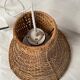 Vintage rattan pendant lamp