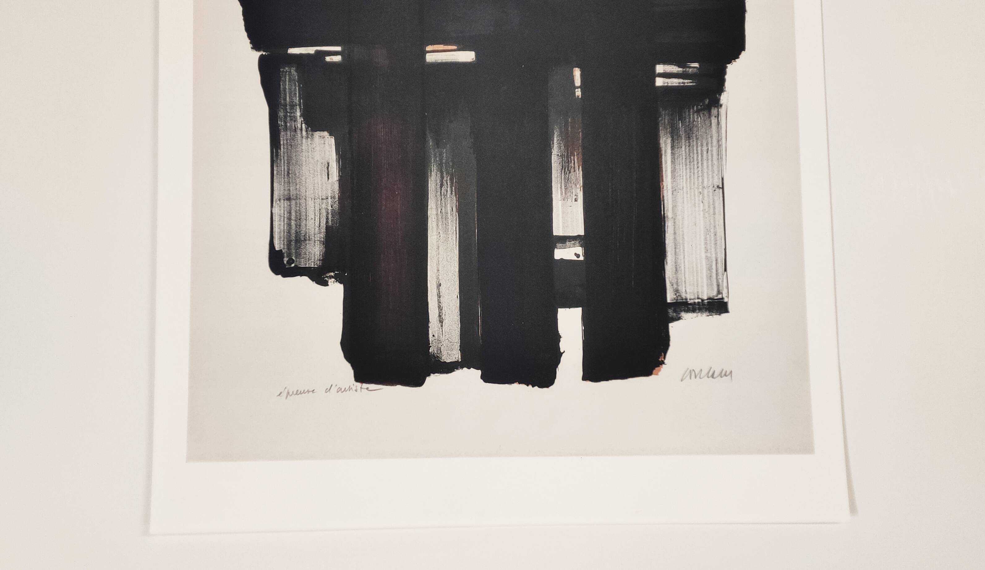 Poster Pierre Soulages