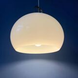 Vintage Guzzini inspired mushroom pendant lamp