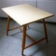 Vintage rattan table