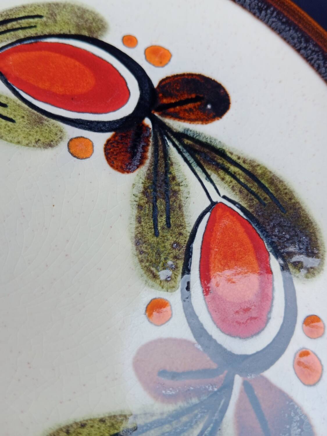 5 assiettes Bernau, années 70