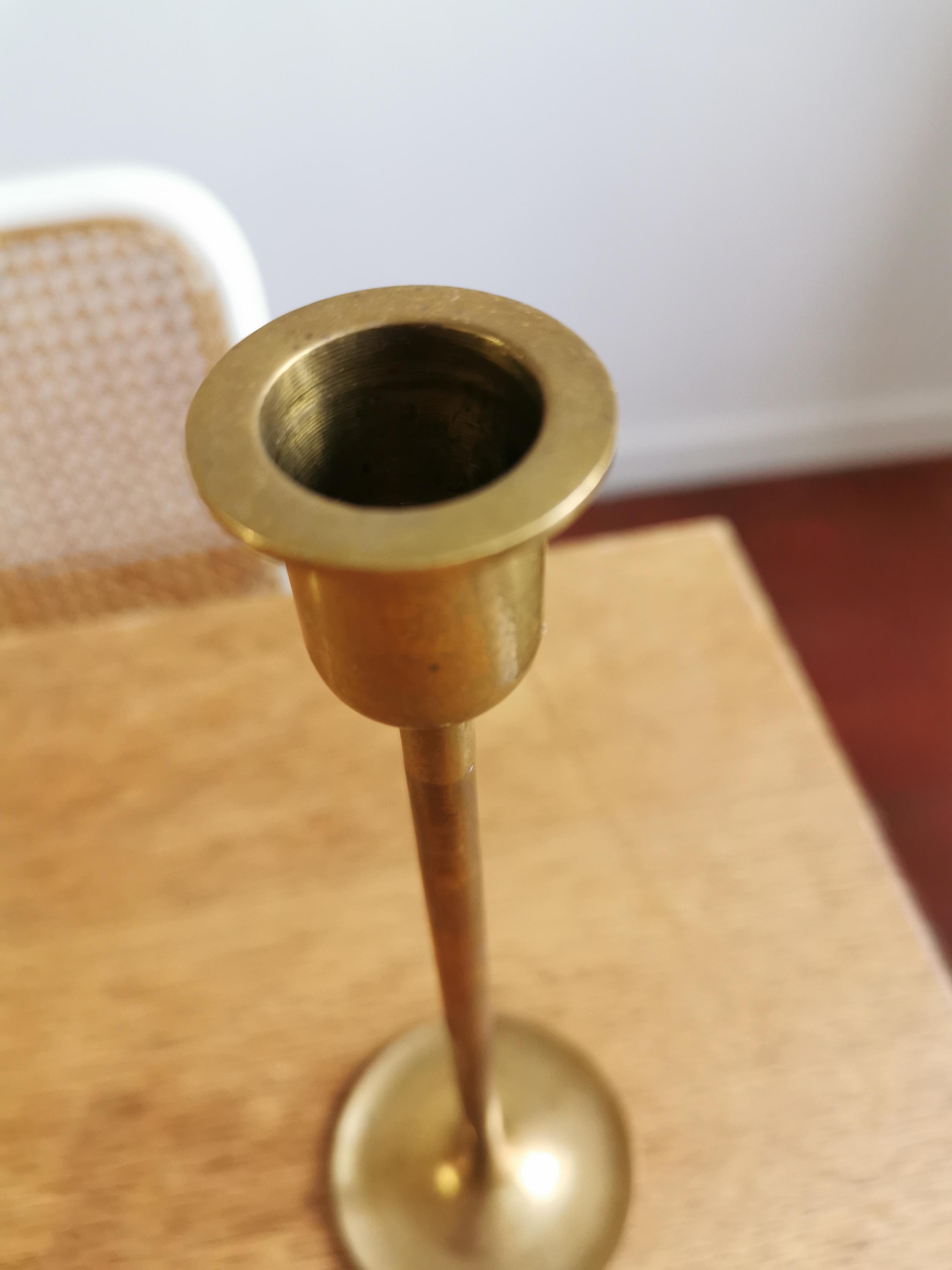 Brass candlestick