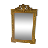 Grand miroir ancien doré – Style baroque, fin XIXe siècle