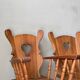 Brutalist armchair pair, 1950s