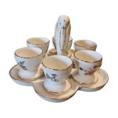 Porcelain egg service