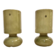 Pair of khaki Lykta lamps
