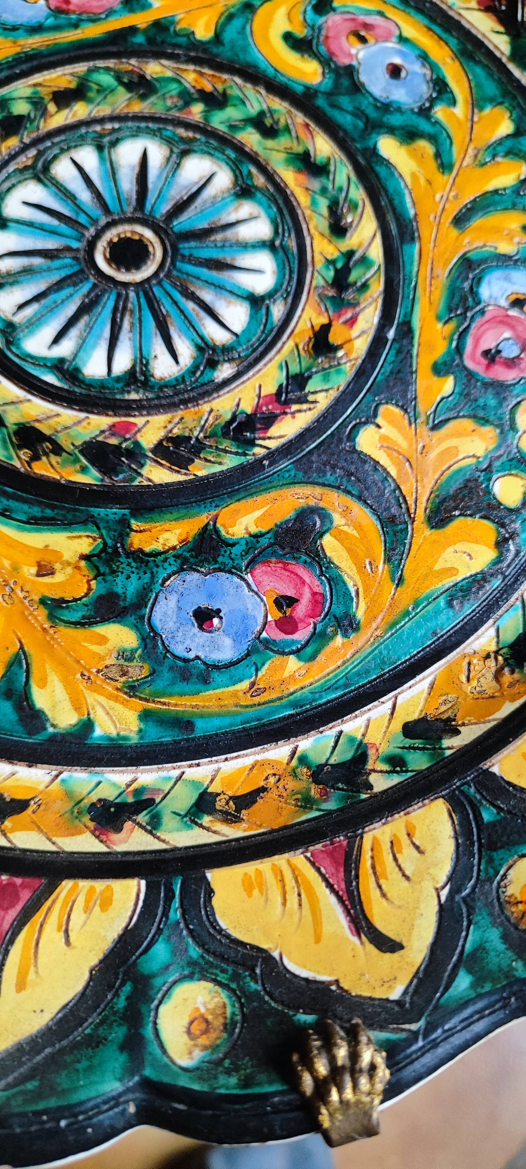 Handmade decorative wall plate