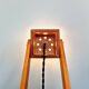 Articulated wooden desk lamp, 1960s-70s