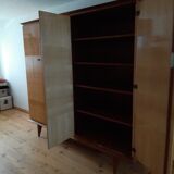 Vintage lacquered wood closet