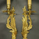 Paire d'appliques à 1 feu style Louis XV