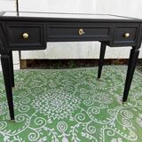 Black desk