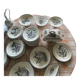 Clairefontaine tableware service, earthenware with bird decoration.