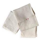 3 new old country hemp tea towels.